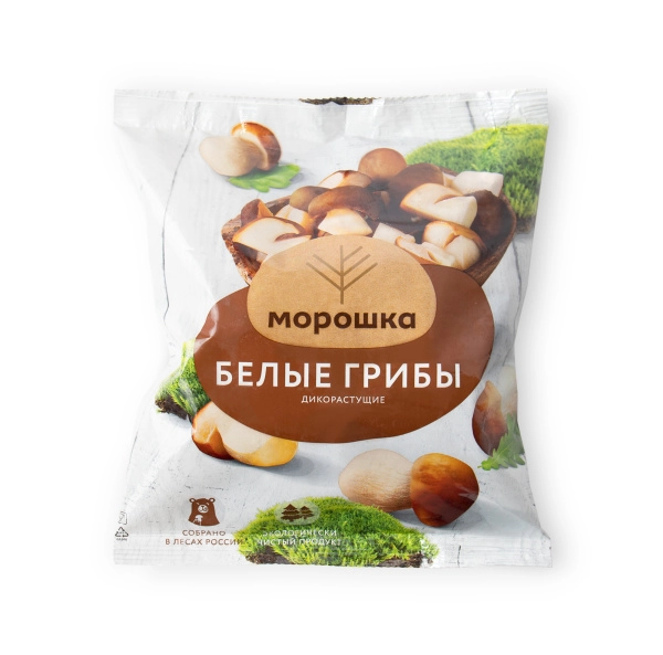 Белые грибы дикорастущие, резаные, 300 г