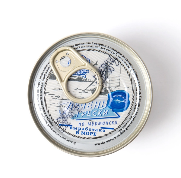 Печень трески "По-мурмански" 110 г