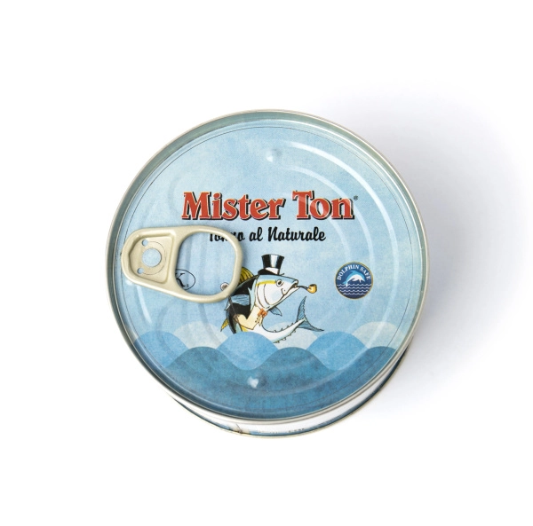 Филе ломтики тунца желтоперого в собственном соку "Mister Ton", 160гр