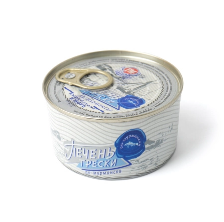 Печень трески "По-мурмански" 190гр