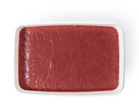 Пюре фруктовое быстрозамороженное "Земляника луговая", с сахаром, 1 кг