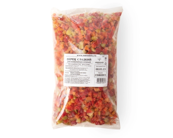 Перец меланж кубик, 1 кг