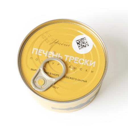 Печень трески "По-мурмански", 190 г (АО РК "Согра")