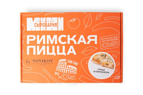 Пицца римская "Груша и горгонзола" 20*30