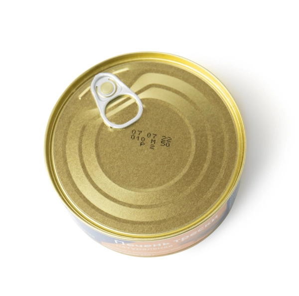 Печень трески натуральная из охлажденного сырья 230 гр жб Норд Пилигрим