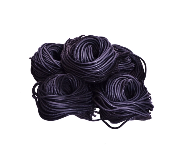 Паста "Спагетти №9" черная, яичная, свежая 500 гр