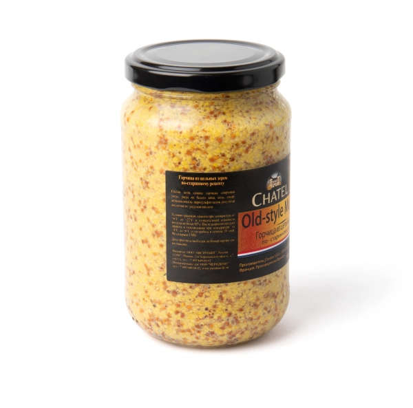 Горчица зернистая "Chatel", 350гр