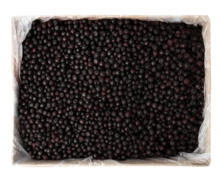 Черника дикорастущая замороженная 10 кг. коробка