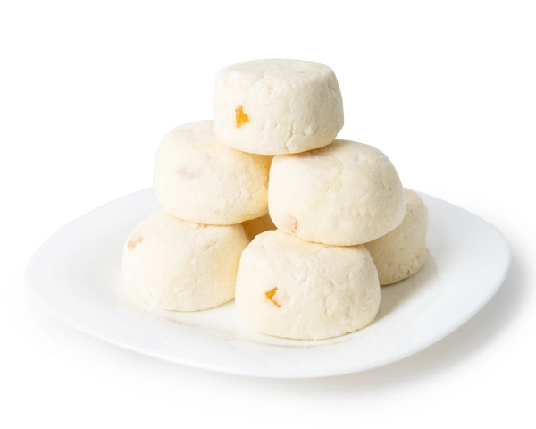 Сырники творожные с курагой, ручной лепки, 500 г