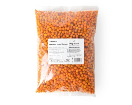 Облепиха замороженная 1 кг. п/п пакет