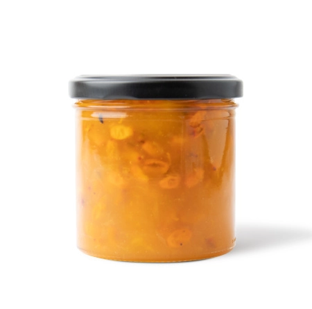 Варенье без сахара "Лимон, облепиха, имбирь", 0,33 л