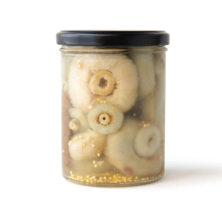 Груздь настоящий БОРОВОЙ, соленый, Экстра, горячий посол, 0,43 л