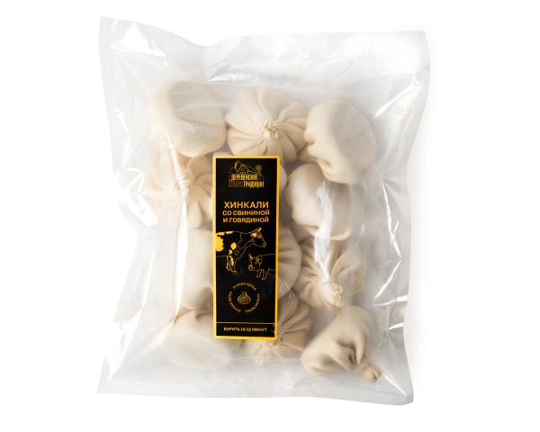 Хинкали со свининой и говядиной, 900 г