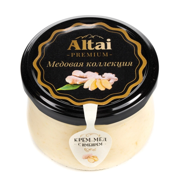 Крем-мед с имбирем 250гр