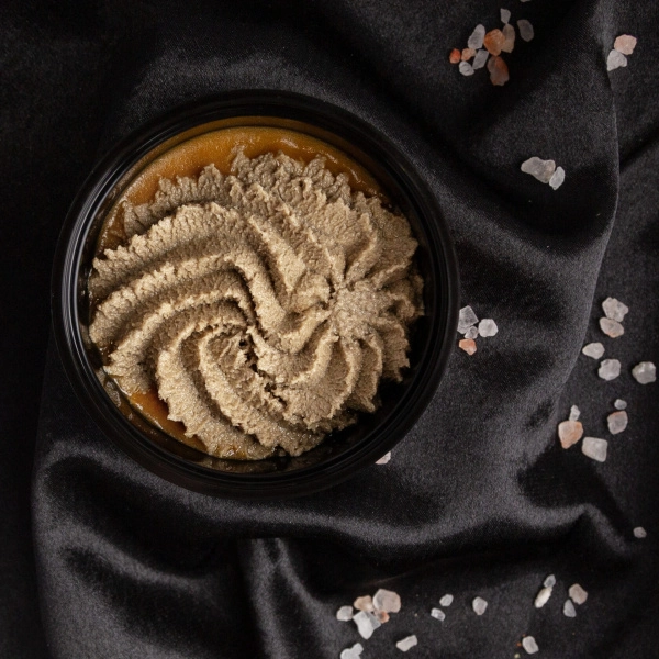 Халва подсолнечная с соленой карамелью, KAARME, 200 гр